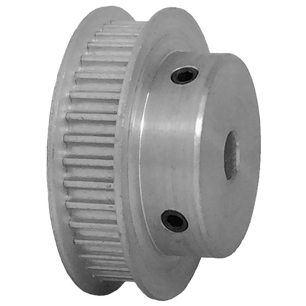 B B Manufacturing 38-3M06-6FA3, Timing Pulley, Aluminum, Clear Anodized,  38-3M06-6FA3